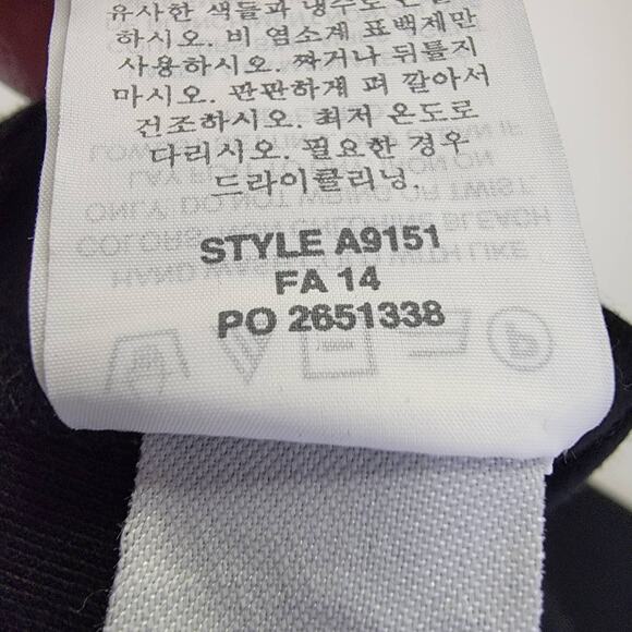 J. Crew Black Exposed Zip "Rocker Girl" Neoprene Pencil Skirt - Size XS - Picture 6 of 6